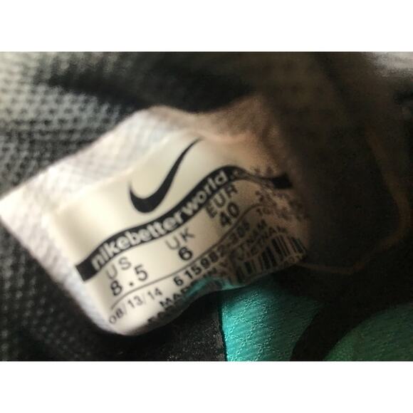 Nike Rival MD 7 Hyper Jade/Black Track &  Spikes Running Cleats 8.5 - Picture 10 of 12